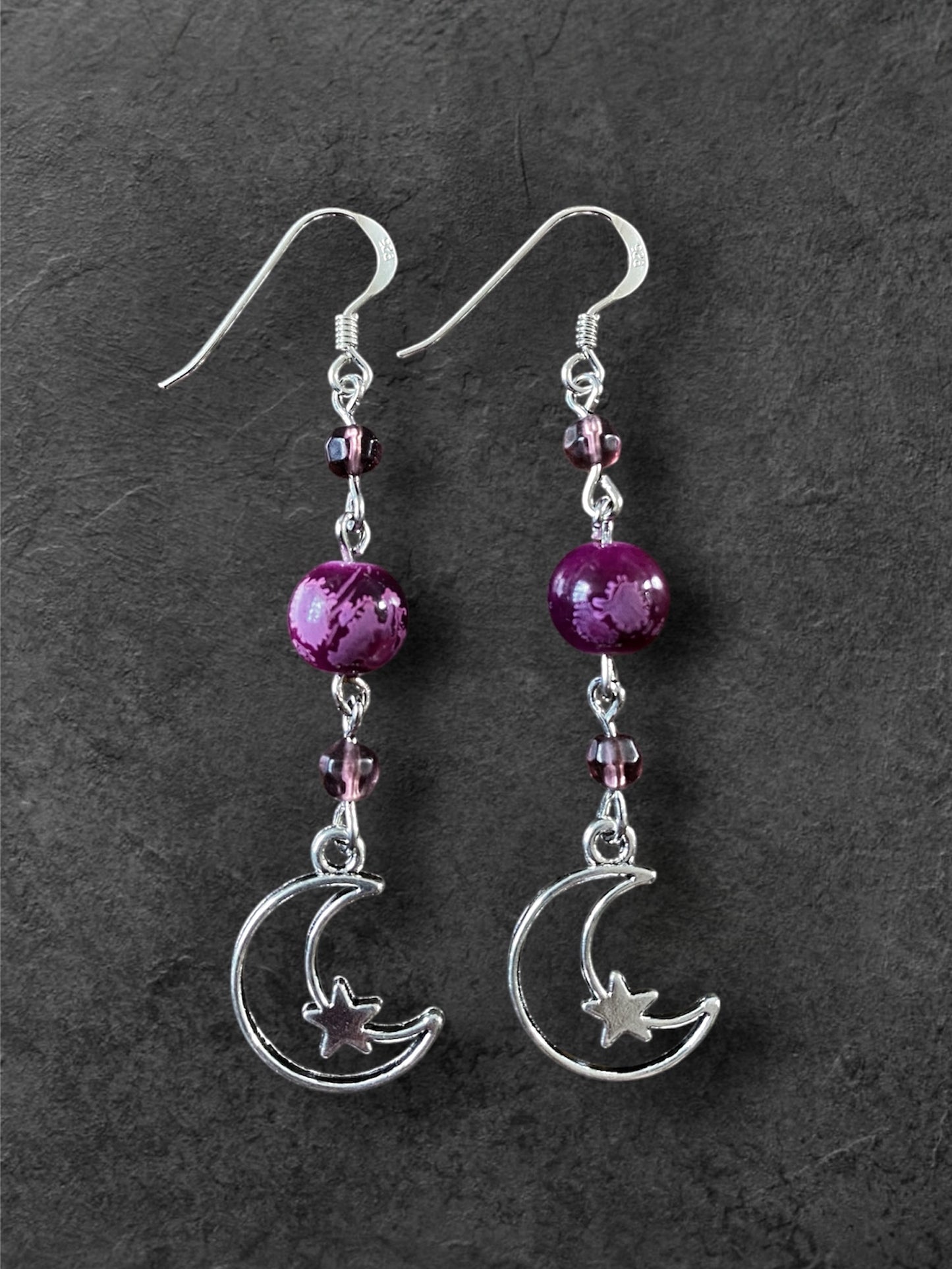 Violet Skies Earrings