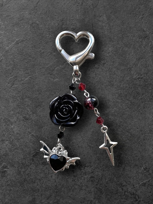 Rose Spark Keychain