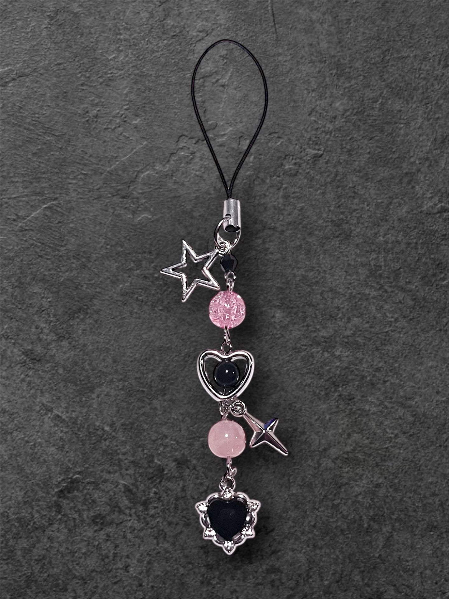 Candy Heart Phone Charm