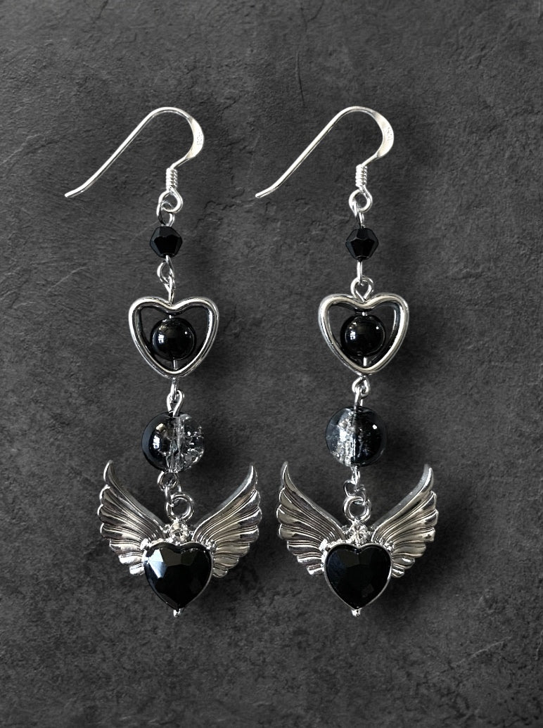 Velvet Heart Earrings